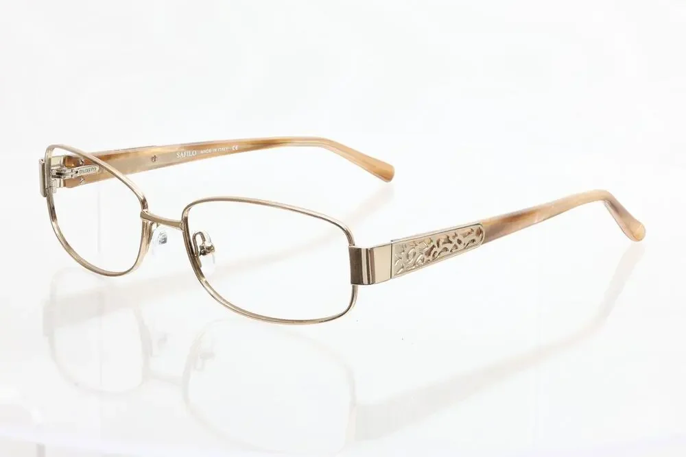 Safilo Elasta 4837 56-16-140mm 01H1 Eyeglass FRAMES ONLY - GOOD CONDITION